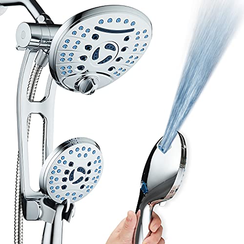 Aquacare High Pressure Handheld/rain 3-way Shower Head Combo